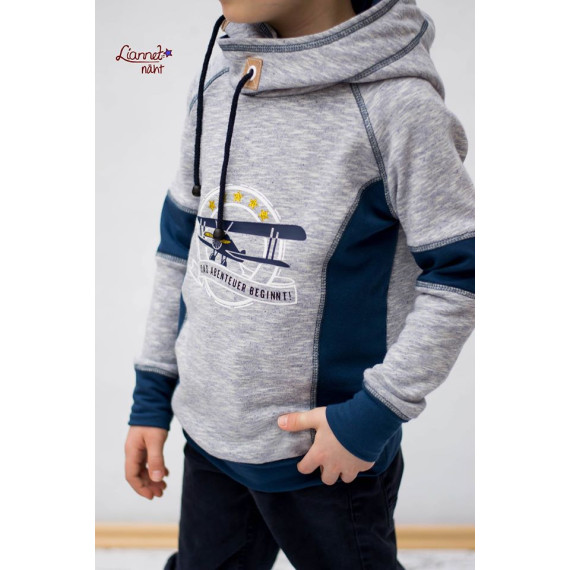 Vanja Hoodie Gr 176 Hoodie Kinder Schnittmuster 74-128 Deine VANJA #19