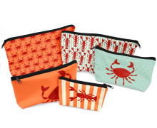 DIY-Nähset - Softshell - Fleece - 5 Wetbags - Hummer & Krebs - Andrea Liesert - abby and amy