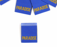 1 Label - PARADISE - Blau