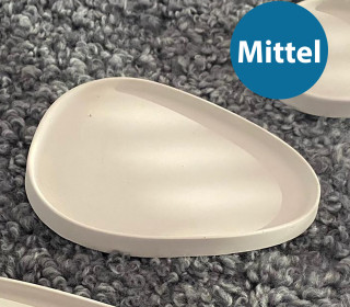 Silikon - Gießform - Dekotablett - oval - schmaler Rand - Mittel - vielfältig nutzbar