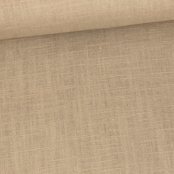 Leinen - Uni - 230g - Hellbraun