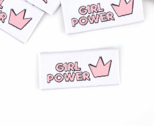 1 XL Label - GIRL POWER - Weiß