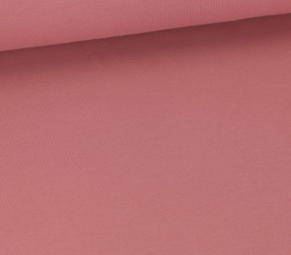 Sommersweat - Uni - 155cm - Altrosa Dunkel