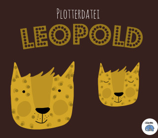 Plotterdatei Leopold Leopard