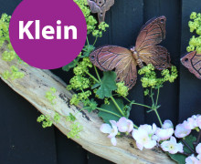 Silikon - Gießform - Schmetterling - gemusterte Flügel - Gartendeko - Klein - vielfältig nutzbar