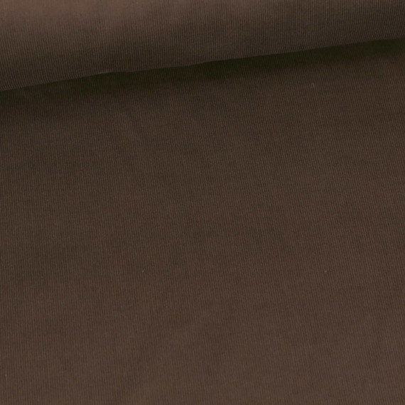 Feincord - Babycord - Baumwolle - Uni - 145g - Dunkelbraun