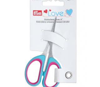 1 Stickschere - 10cm - Prym Love - Mint/Pink