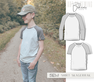 Raglan Shirt | EU74-164 | Skagerrak K1102 | Bohème Design