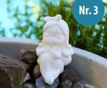 Silikon - Gießform - Meerjungfrau - Nixe - Nr. 3 - vielfältig nutzbar