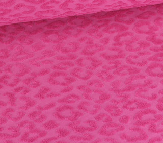 Frottee Jacquard - Leo - Uni - Fuchsia