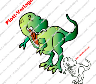 Main Dinosaurier T-Rex - Plottvorlage