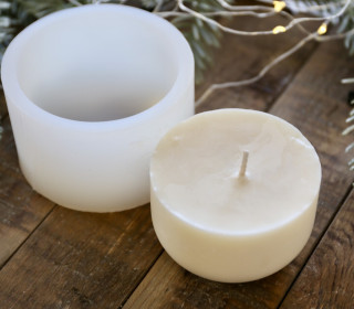 Silikon - Gießform - Kerzen-Refill für Wunderschöne Christbaumkugel - Stechpalme - Kerzenglas - Kerzengefäß - 6,7oz - offizieller Partner von Boowan Nicole - vielfältig nutzbar