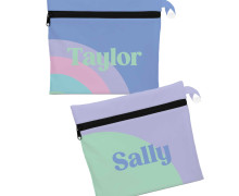 DIY-Nähset - 2 Wetbags - Softshell - Why Not Colorful? - Flieder/Pastellmint