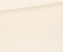 Feincord - leicht dehnbarer Babycord - Uni - 240g - Ecru