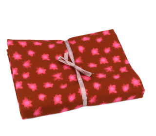 1,05m Zuschnitt - Bio-Sommersweat - French Terry - Shooting Star - Midnight - Rostorange - Hamburger Liebe