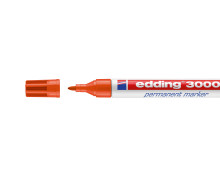 1 Permanentmarker - Rundspitze 1,5-3mm - edding 3000 - Orange (col. 6)