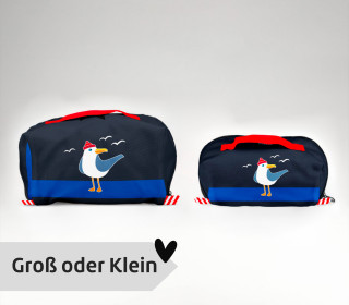 DIY-Nähset - Kosmetiktasche - Binz - Sea Side - Hamburger Liebe - GRÖSSENAUSWAHL - abby and amy