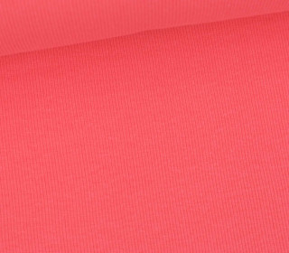 Bündchen Standard - Feine Rippen - Uni - Coralle Dunkel - #926