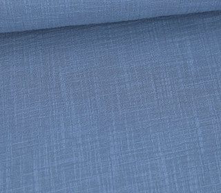 Musselin - Muslin - Double Gauze - Schnuffeltuch - Windeltuch - Uni - Slub-Garn - Taubenblau