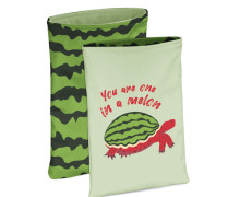 DIY-NÄHSET - Buchtasche - Food Animals - You Are One In A Melon - Softshell - Kristina Hölzl - abby and amy