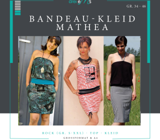 Ebook Bandeau-Kleid MATHEA  2 in 1 Gr. 34-46