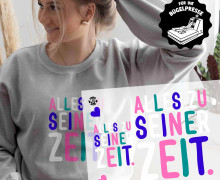 Onkel Bo's Bügelbilder - DIN A4 - Alles zu seiner Zeit - BIG