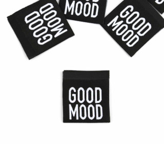 1 Label - GOOD MOOD - Schwarz - Anlukaa