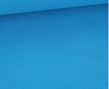 Bündchen Gretje - Glattes Bündchen - Schlauchware - Uni - Cyan