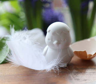 Silikon - Gießform - Mini - Küken - Gartenfreunde - vielfältig nutzbar