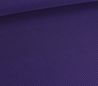 Wattierter Mesh - Air Mesh - Uni - Lila
