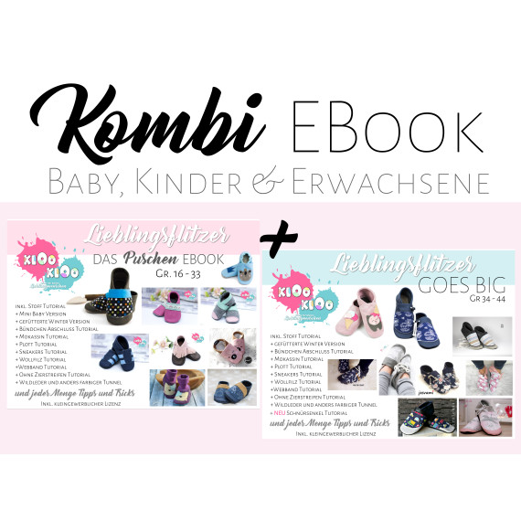 Kombi eBook Puschen Lieblingsflitzer + GOES BIG