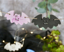 Silikon - Gießform - Fledermaus Freunde - Anhänger - 2er Form - Halloween - vielfältig nutzbar