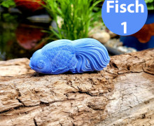 Silikon - Gießform - Toller Fisch - Dekofisch - maritim - Fisch 1 - vielfältig nutzbar