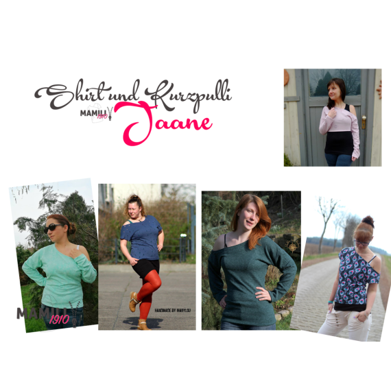Shirt / Kurzpulli Jaane Gr. 32-48