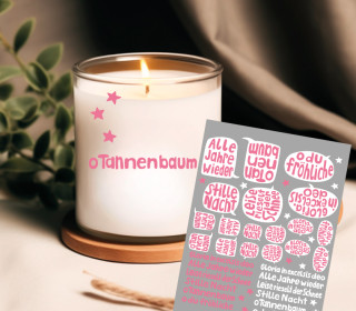 Rub-On Sticker - Weihnachtslieder - Ina Kappes - Tante Henni Rub-Ons - vielfältig nutzbar