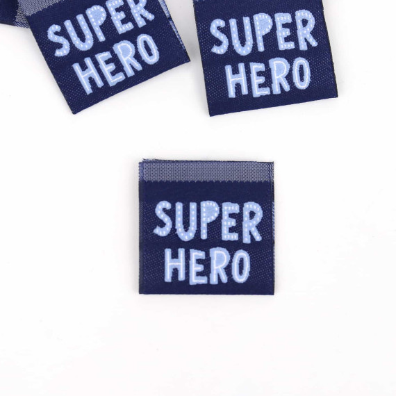 1 Label - SUPER HERO - Dunkelblau