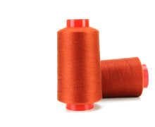 1 Rolle Overlockgarn - Kone - Orangebraun (0250)