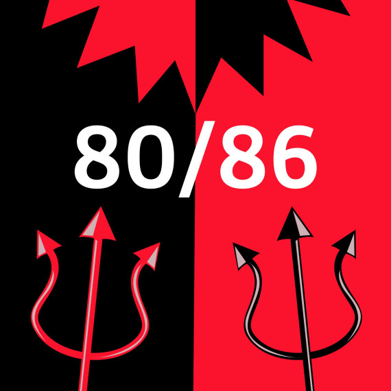 DIY-Nähset Kleidchen - Teufel - Größe 80/86 - Softshell - Fasching - Karneval - Kostüm - zum selber Nähen - abby and amy