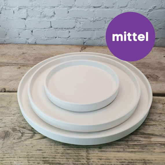 Silikon - Gießform - Dekoteller - Tablett - MITTEL - vielfältig nutzbar