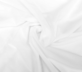 Badelycra - Badefutter - Futterstoff - Uni - Weiß