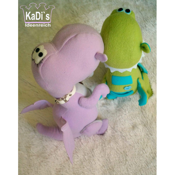 EBOOK - Kuscheltier - Kleiner Drache - FRIDOLIN - LuMil
