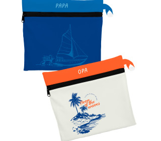 DIY-Nähset - 2 Wetbags - Softshell - Sailboat on the Sea