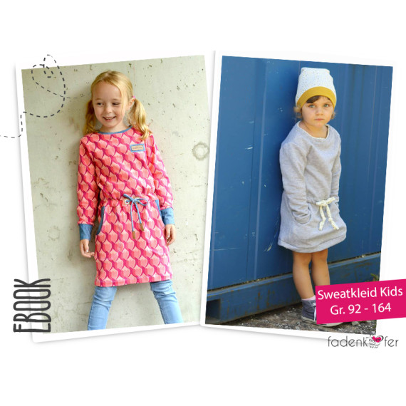 Ebook - Sweatkleid Kinder - Gr. 92-164
