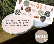 Outdoorstoff - Herbstzauber - Inlays für Silikon - Dekoteller - Tablett - Mittel - Lausemia Design Studio - abby and amy
