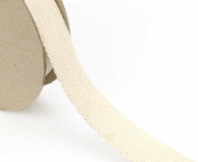 1 Meter Gurtband  - 30mm - Baumwolle - Beige