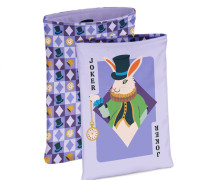 DIY-NÄHSET - Buchtasche - Märchen Spielkarten - Kaninchen - Joker - Softshell - Kristina Hölzl - abby and amy