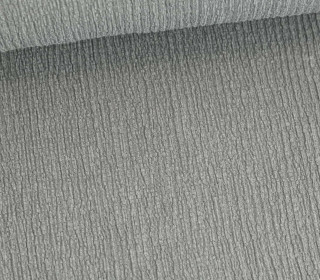 Baumwoll Crinkle - Uni - Leicht elastisch - Hellgrau