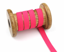 2 Meter Gummiband - Zugeschnitten -  Uni - 10mm - Pink