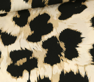 Viskose - Blusenstoff - Geoluxe - Leo - ki-ba-doo - Creme