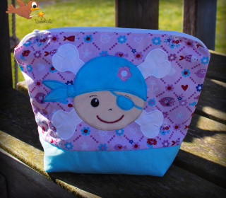 Stickdatei Set - Applikation Pirat - 13x18, 16x26, 18x30, 20x20, 20x30